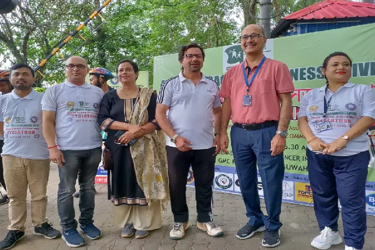  চাইকেল ৰেলীৰ মুকলি অনুষ্ঠান 