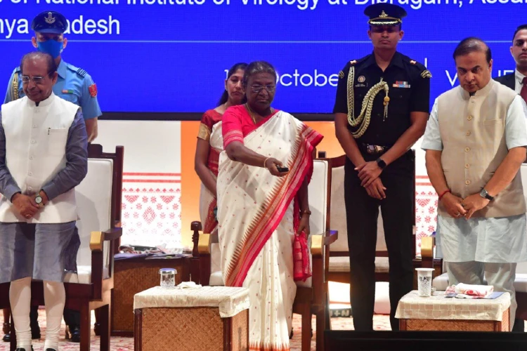ৰাষ্ট্ৰপতি দ্ৰৌপদী মুৰ্মু