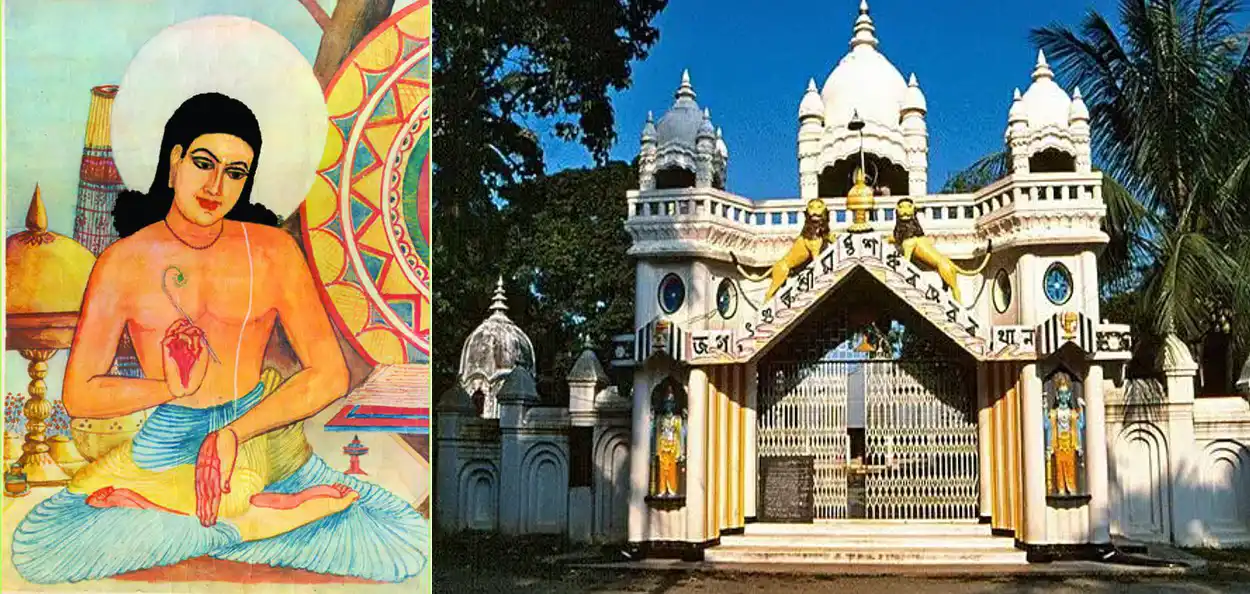 মহাপুৰুষ শংকৰদেৱ আৰু বৰপেটা সত্ৰৰ এক দৃশ্য