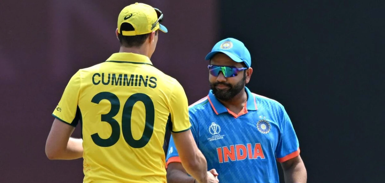 ভাৰতৰ অধিনায়ক ৰোহিত শৰ্মা আৰু অষ্ট্ৰেলিয়াৰ অধিনায়ক পেট কামিনছ