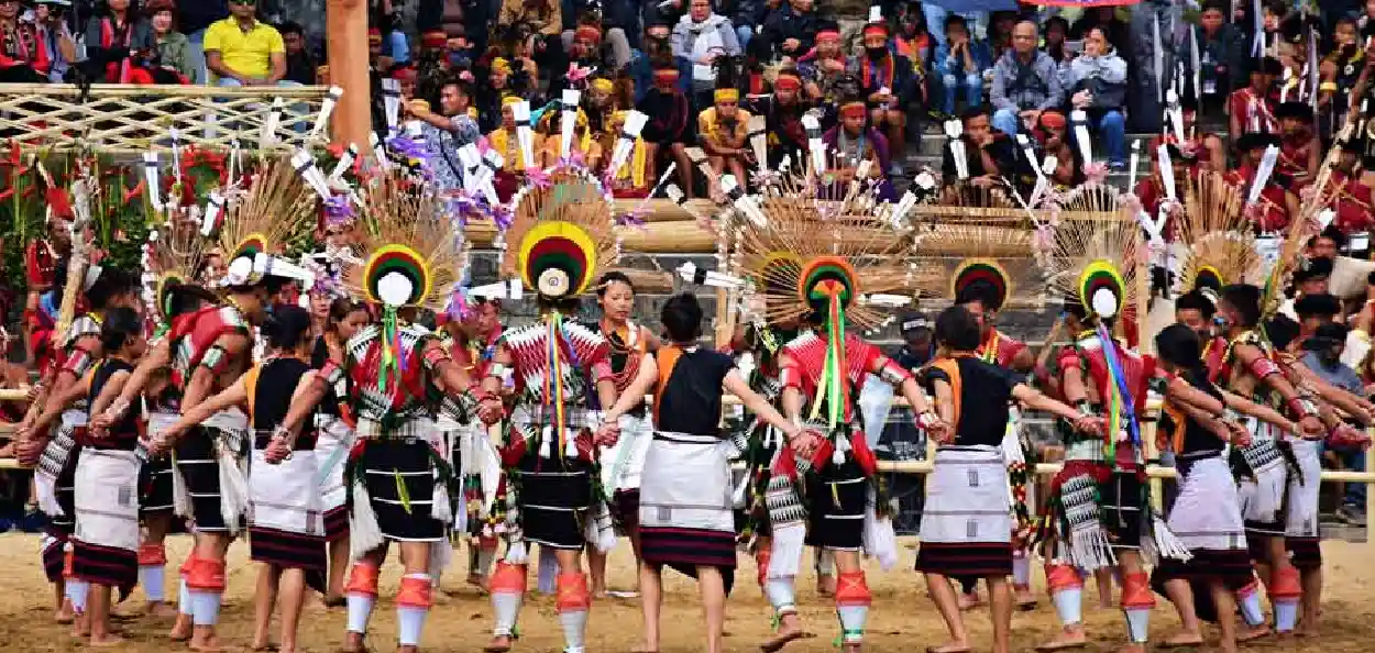  হর্নবিল মহোৎসৱৰ প্ৰতিনিধিত্বমুলক ফটো