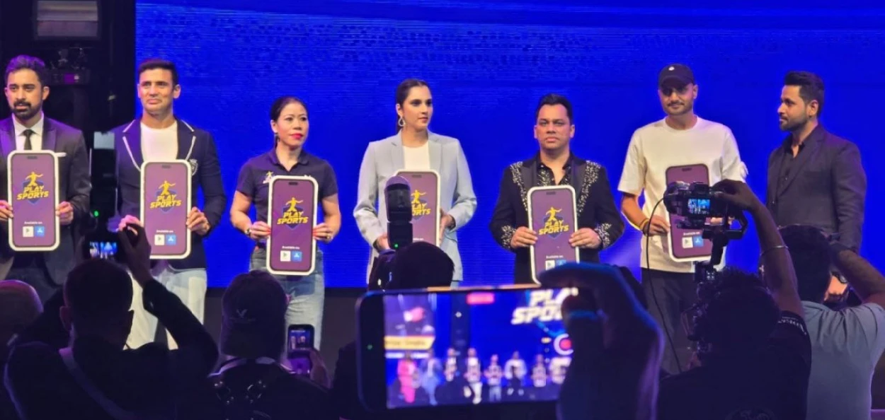 'প্লে স্প’ৰ্টছ' মুকলিৰ সময়ত লাভিছ চৌধুৰীৰ সৈতে এম চি মেৰিকম, ছানিয়া মিৰ্জা আৰু হৰভজন সিং, ডুবাইত