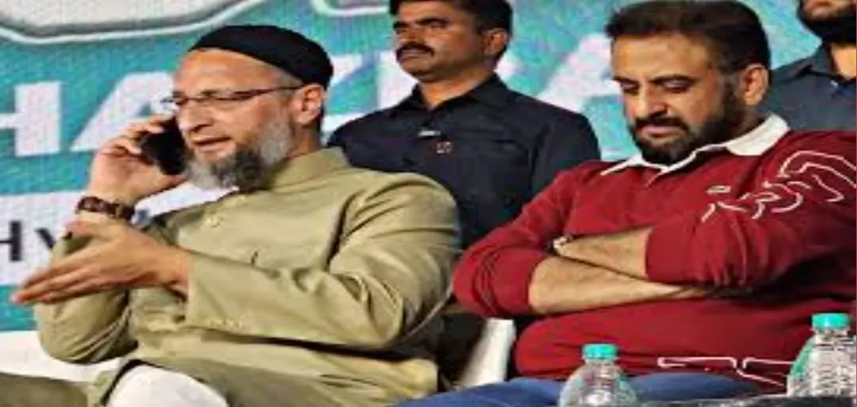 এআইএমআইএমৰ মুৰব্বী তথা সাংসদ আছাদুদিন ওৱাইছি আৰু দলৰ মহাৰাষ্ট্ৰৰ মুৰব্বী ইমটিয়াজ জলিল