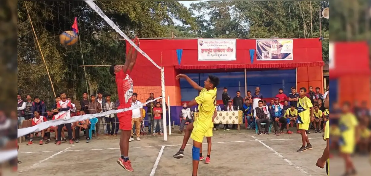 ব্ৰহ্মপুত্ৰ ভলীবল লীগৰ এখন মেচৰ মুহূৰ্ত