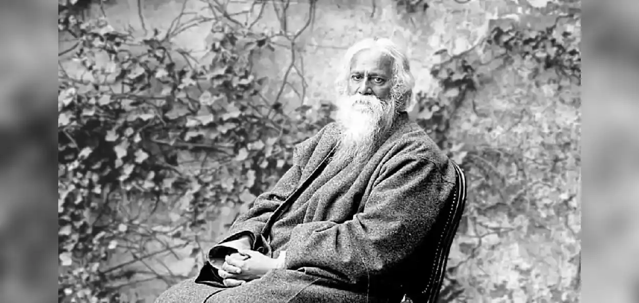 নোবেল বঁটা বিজয়ী ৰবীন্দ্ৰনাথ ঠাকুৰ