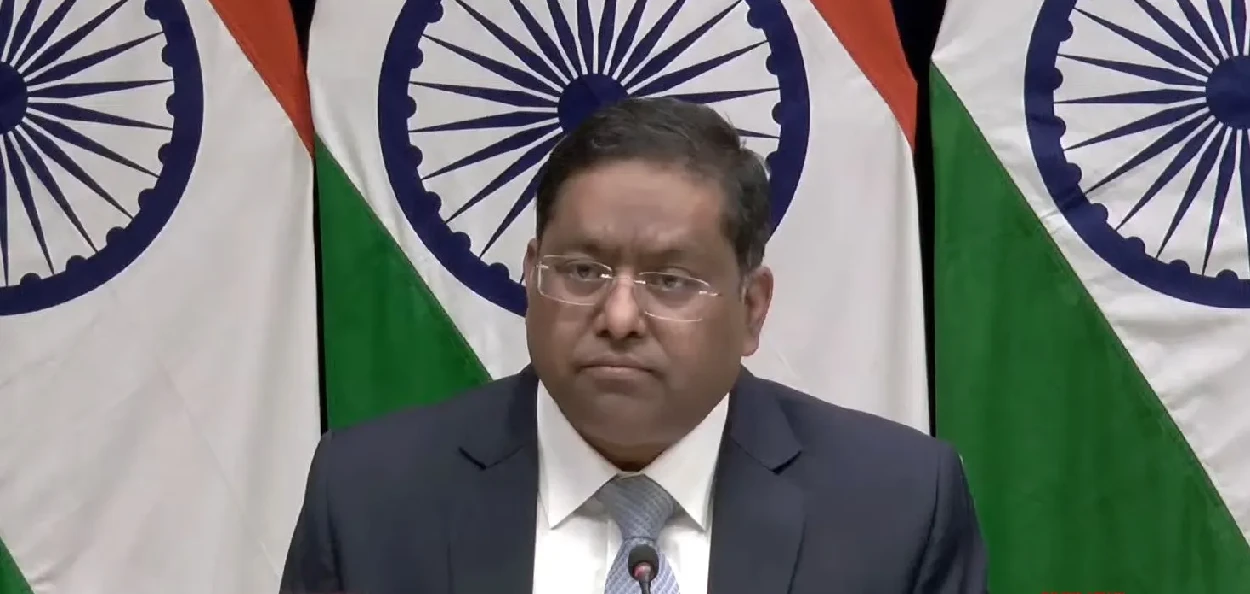 বৈদেশিক পৰিক্ৰমা মন্ত্ৰালয়ৰ মুখপাত্ৰ ৰন্ধিৰ জয়ছৱাল