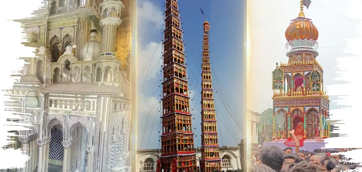 ভিখাপুৰৰ সৰ্ববৃহৎ তাজিয়া