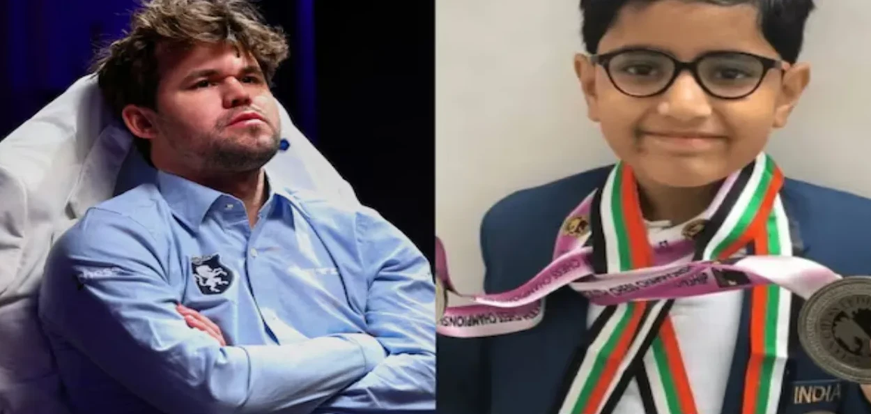 বিশ্ব চেম্পিয়ন কাৰ্লছেনক ড্ৰ’ খেলিবলৈ বাধ্য কৰোৱা ৯ বছৰীয়া দবা মাষ্টাৰ আৰিত কপিল