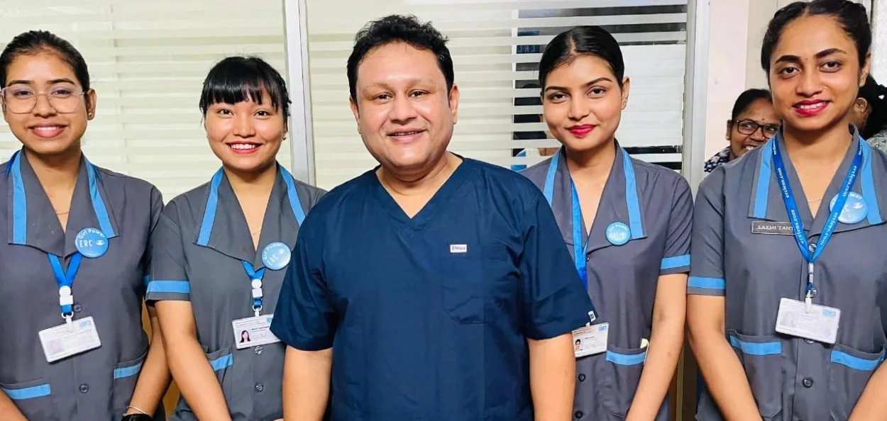দৃষ্টিহীনক দৃষ্টি দিয়া ডাঃ পাৰভিজ উবেদ