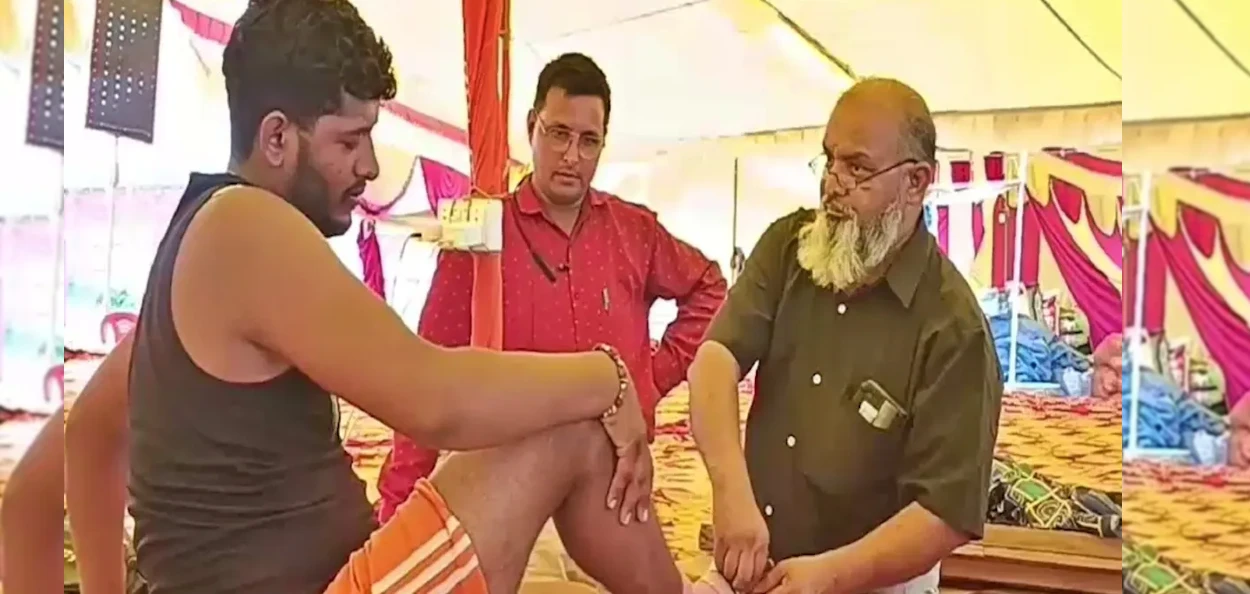 শিৱ ভক্তৰ সেৱাত ব্যস্ত ডাঃ বাবু খান