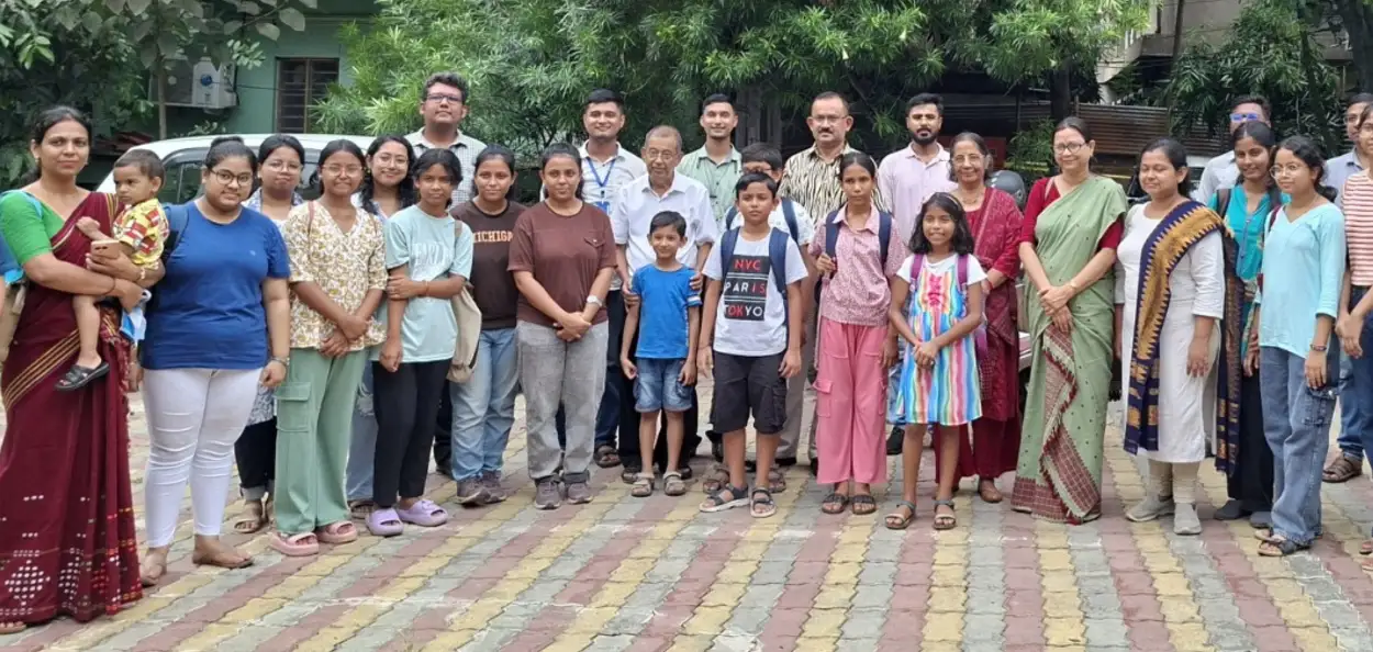 আৰণ্যকৰ গ্ৰীষ্মকালীন প্ৰকৃতি কৰ্মশালাৰ একাংশ অংশগ্ৰহণকাৰী