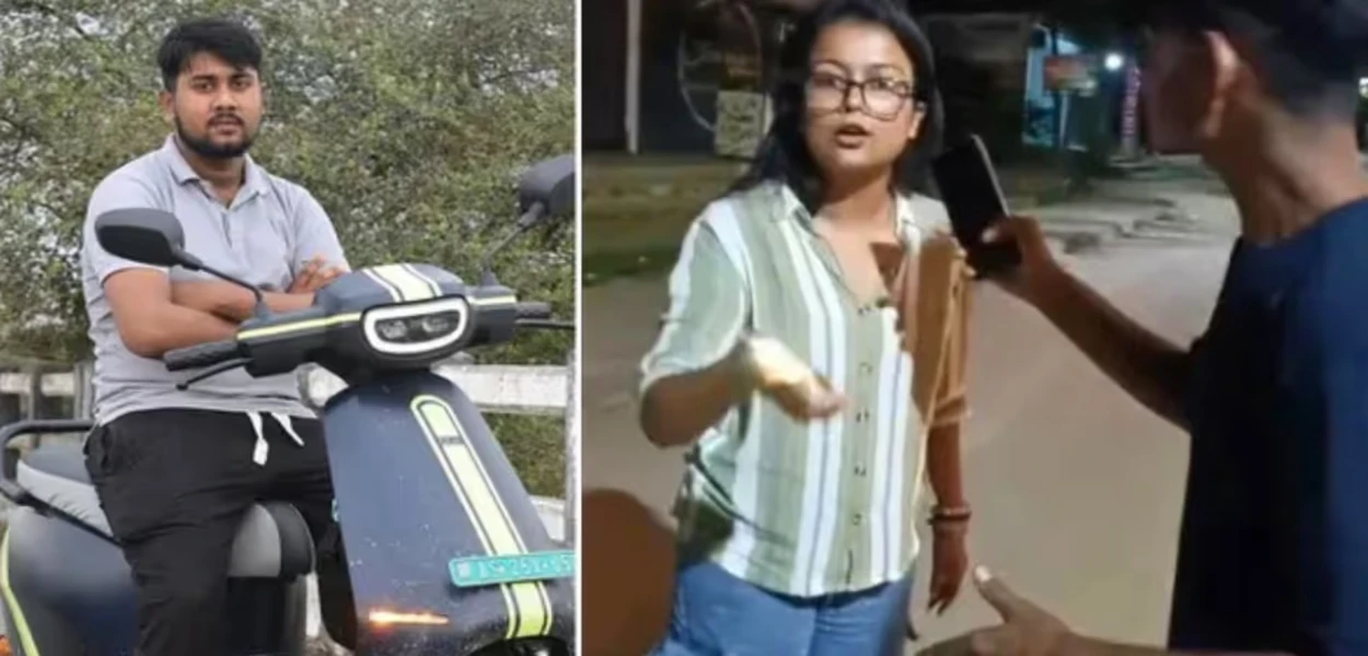 ছামিউল হক আৰু অভিনেত্ৰী নন্দিনী কাশ্যপ