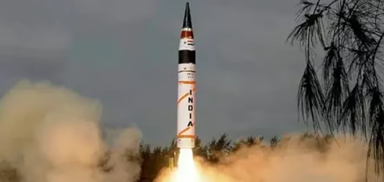সফলতাৰে পৰীক্ষা সম্পন্ন হ'ল ভাৰতৰ ‘অগ্নি-৫’ৰ