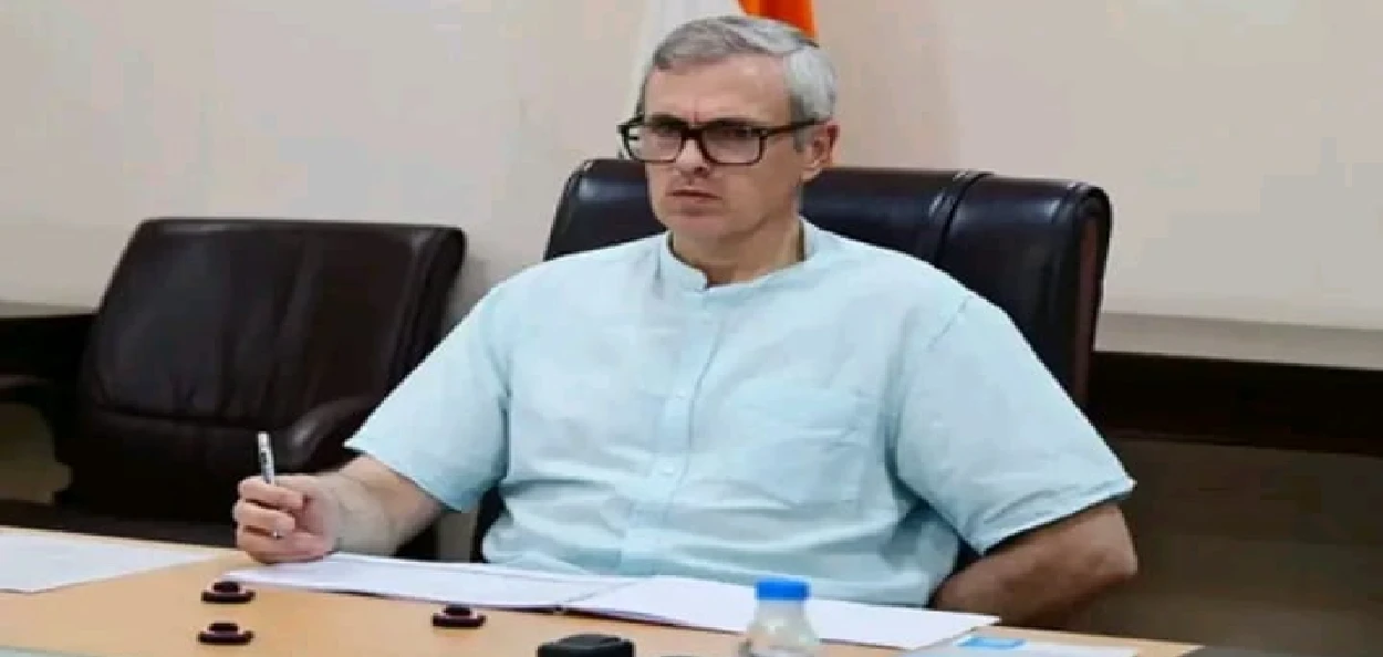 জম্মু-কাশ্মীৰৰ মুখ্যমন্ত্ৰী ওমৰ আব্দুল্লা