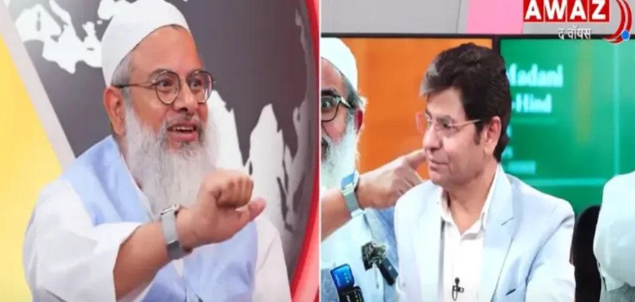 আৱাজ-দ্য ভইচৰ মুখ্য সম্পাদক আতিৰ খানৰ সৈতে সাক্ষাৎকাৰত মৌলানা মাহমুদ মাদানী