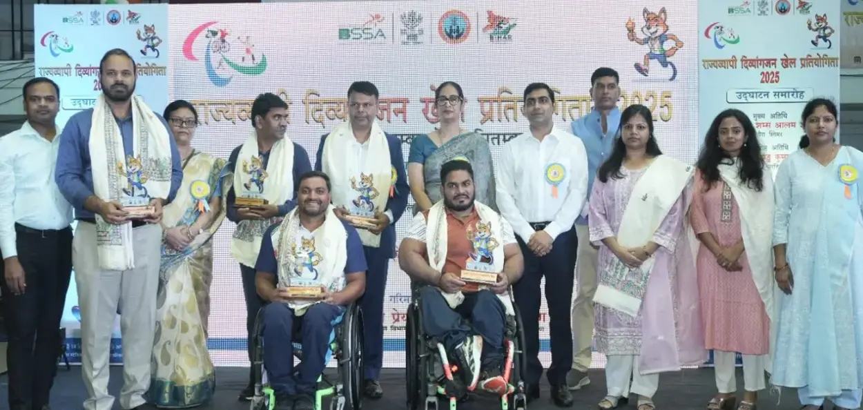পাটনাত আয়োজিত ৰাজ্যিক পেৰা স্প’ৰ্টছৰ উদ্বোধনী অনুষ্ঠানৰ এক মুহূৰ্ত