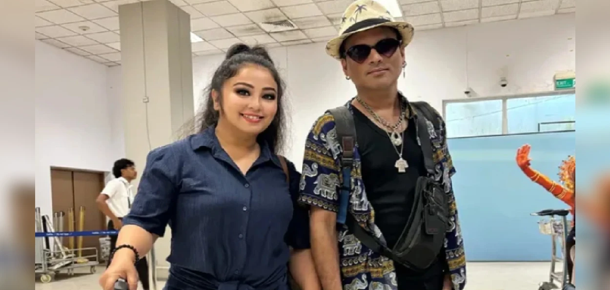 জুবিন গাৰ্গ আৰু পত্নী গৰিমা শইকীয়া গাৰ্গ