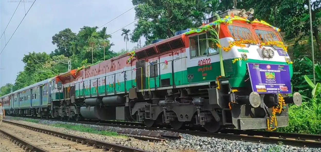 মালবাহী ৰে'লৰ চলাচল আৰম্ভ হ'ল নাগালেণ্ডত
