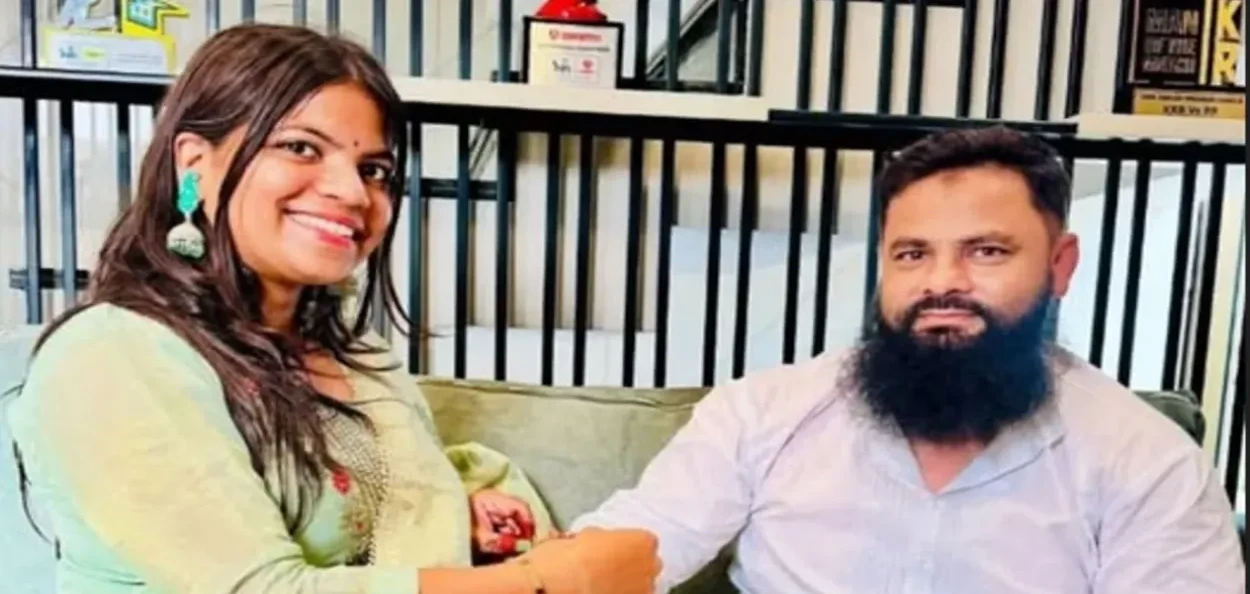 মহম্মদ জীছানৰ হাতত ৰাখী বান্ধিছে ৰিংকু সিঙৰ একমাত্ৰ ভগ্নী নেহা সিঙে
