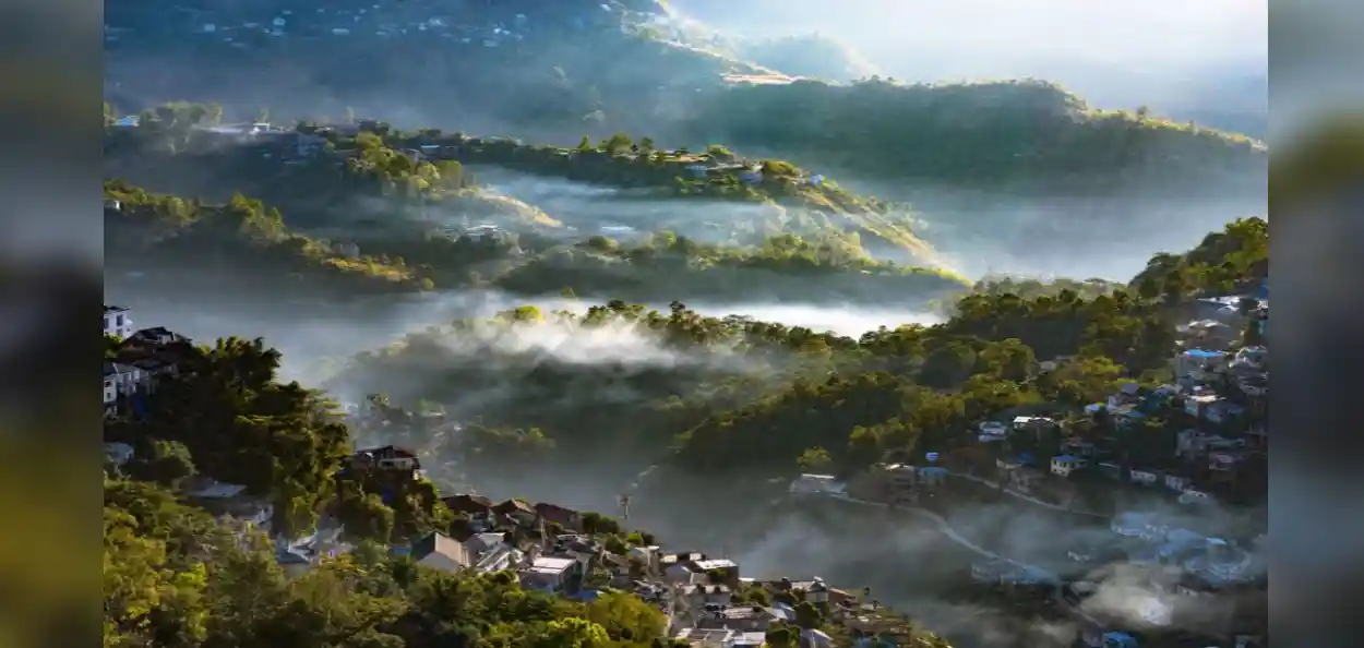 মিজোৰামৰ এক মনোমোহা দৃশ্য