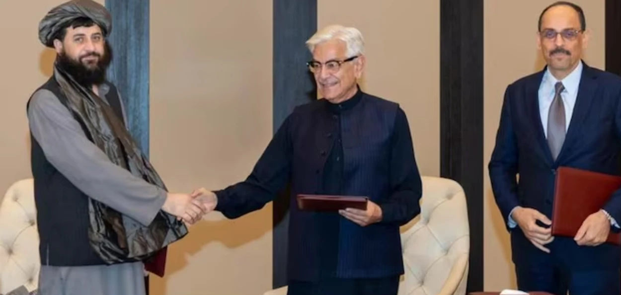 ডোহা শান্তি আলোচনাঃ যুদ্ধ বিৰতি চুক্তিত স্বাক্ষৰ পাকিস্তান-আফগানিস্তানৰ