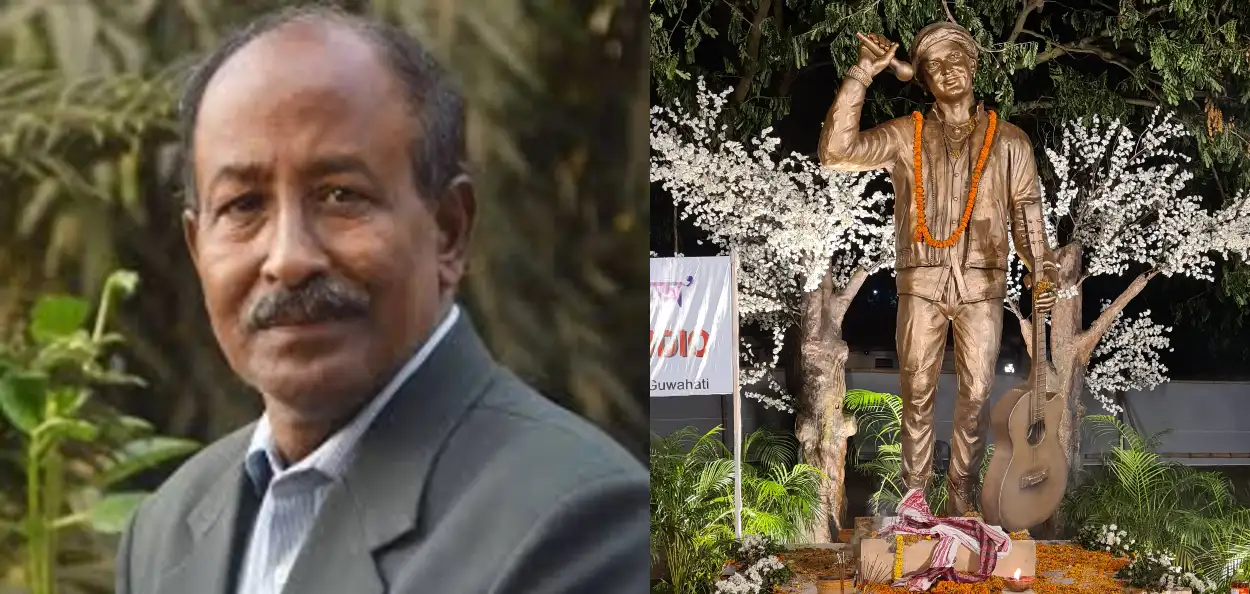 শিল্পী নুৰুদ্দিন আহমেদ আৰু জুবিন গাৰ্গৰ পূৰ্ণাংগ প্ৰতিমূৰ্তি