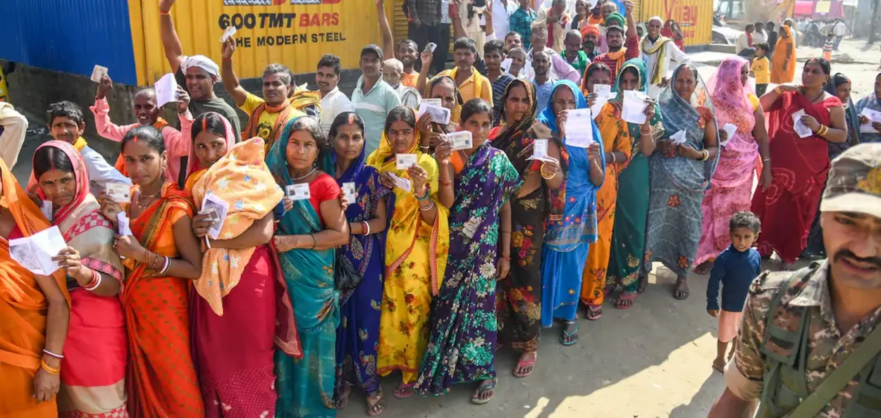 আজি বিহাৰত দ্বিতীয় পৰ্যায়ৰ ভোটগ্ৰহন