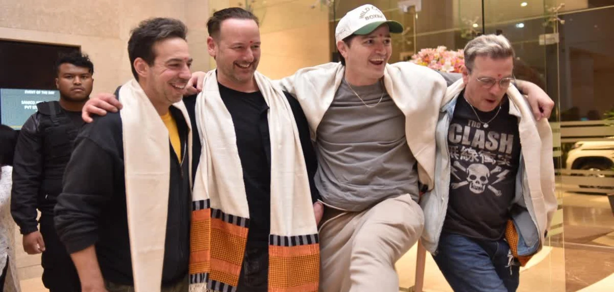 ভাৰতত প্ৰথমবাৰৰ বাবে উপস্থিত আইৰিছ পপ-ৰক বেণ্ড ‘দ্য স্ক্ৰিপ্ট’