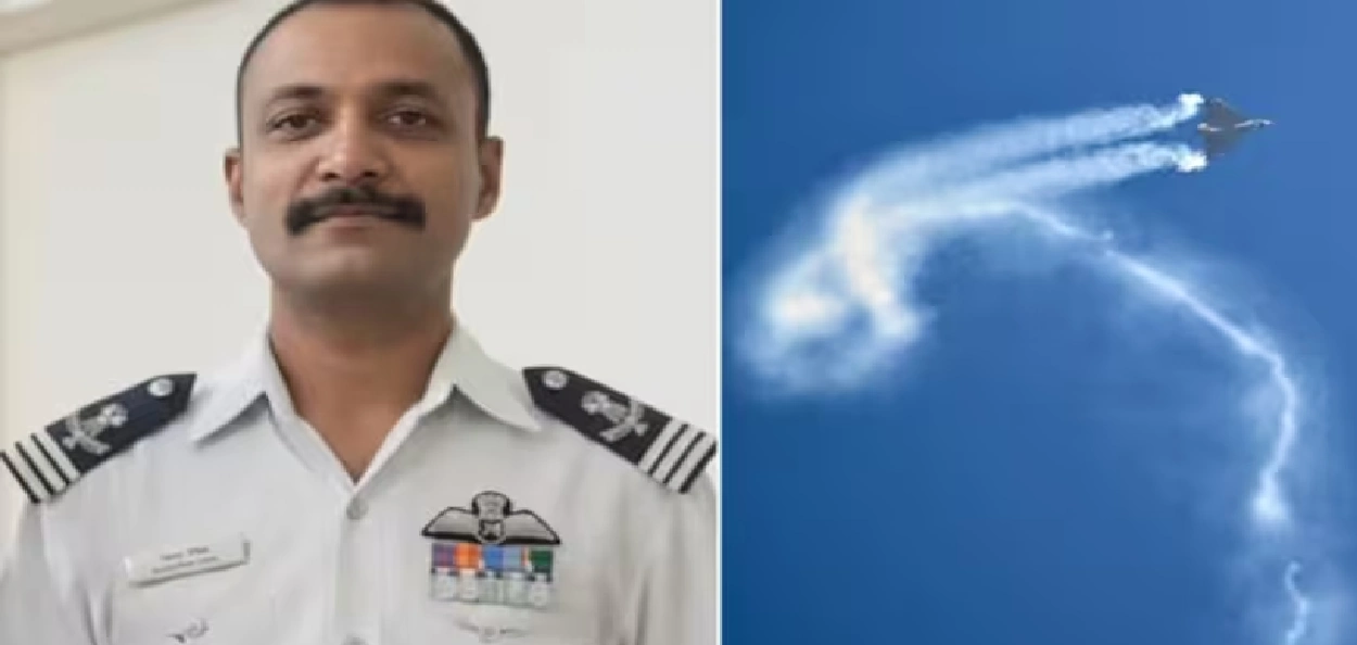 ভাৰতীয় বায়ুসেনাৰ উইং কমাণ্ডাৰ নমাংশ ছিয়াল