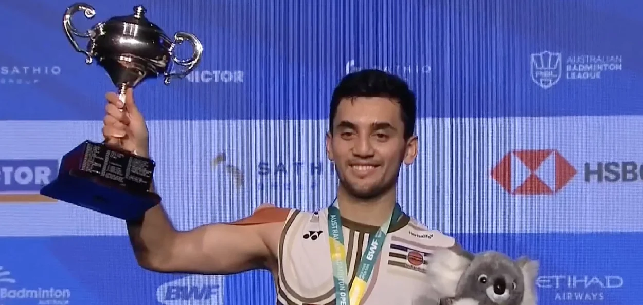 অষ্ট্ৰেলিয়ান অ'পেনৰ খিতাপ জয় কৰিলে লক্ষ্য সেনে