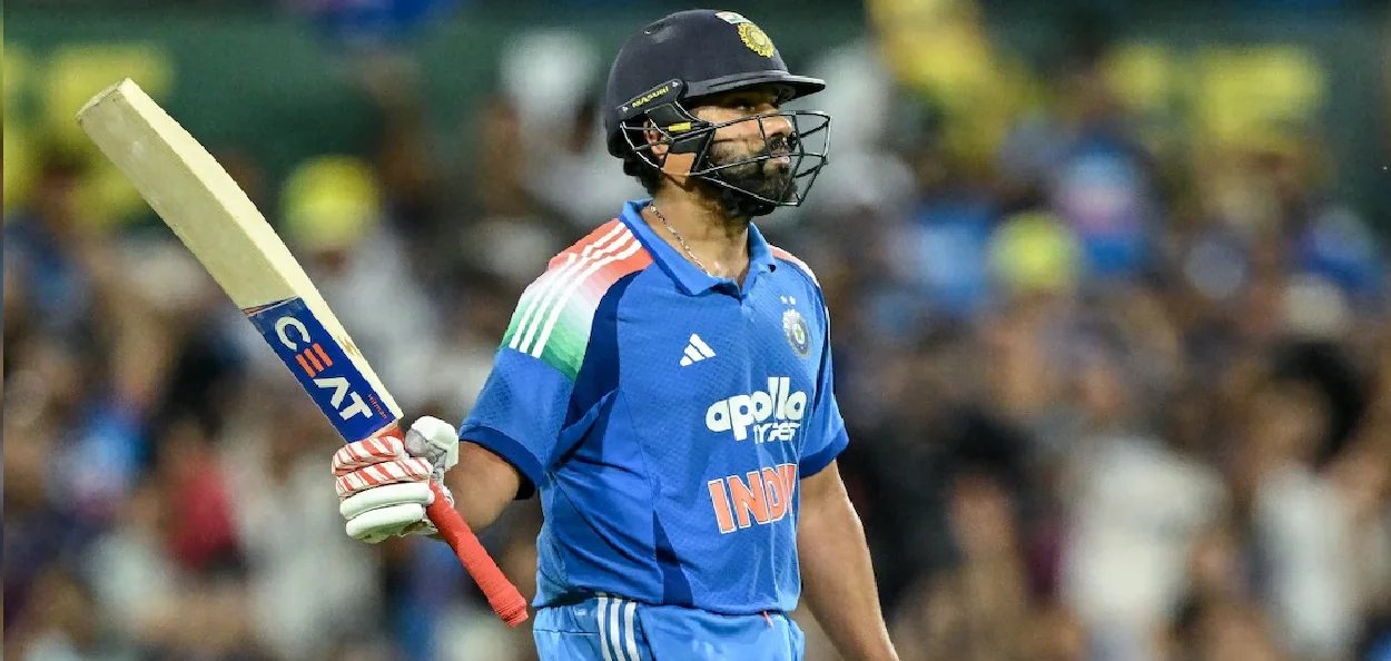 প্ৰথম এদিনীয়াত দক্ষিণ আফ্ৰিকাৰ বিৰুদ্ধে বিশ্ব অভিলেখ গঢ়াৰ দিশত ৰোহিত শৰ্মা