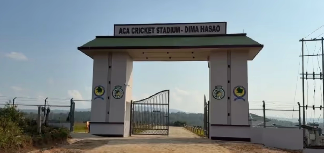 উদ্বোধনৰ বাবে সাজু উমৰাংছ’ৰ অত্যাধুনিক ক্ৰিকেট ষ্টেডিয়াম