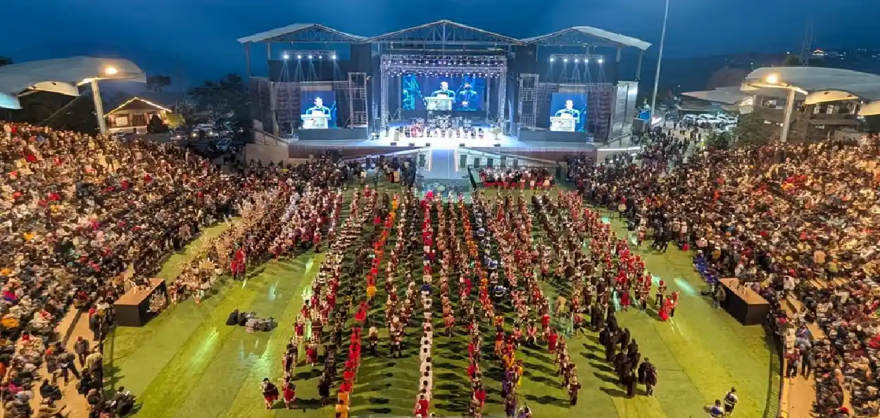 নাগালেণ্ডৰ হৰ্নবিল উৎসৱঃ উদ্বোধনীৰ দিনটোত ২২,৫০৮ গৰাকী দৰ্শনাৰ্থীৰ সমাগম