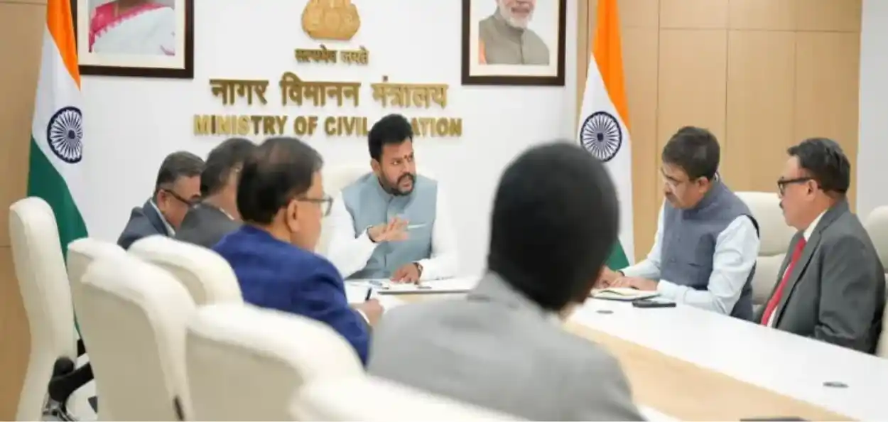 অসামৰিক বিমান পৰিবহণ মন্ত্ৰী কে ৰামমোহন নাইডু