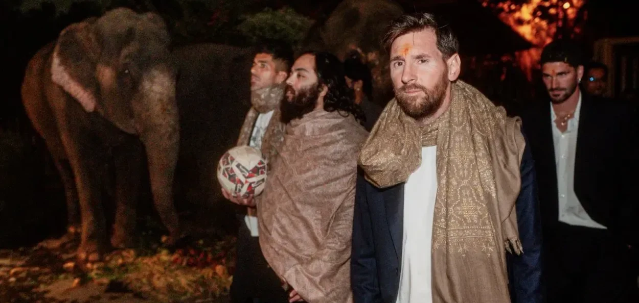 জামনগৰস্থিত বনতাৰাত লিঅ'নেল মেছি