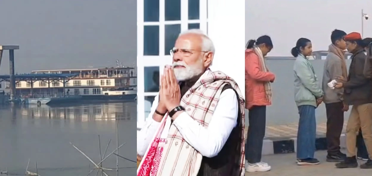 লুইতৰ বুকুত শিক্ষাৰ্থীৰ সৈতে ‘পৰীক্ষা পে চৰ্চা’ অনুষ্ঠানত ভাগ ল’লে প্ৰধানমন্ত্ৰী মোদীয়ে