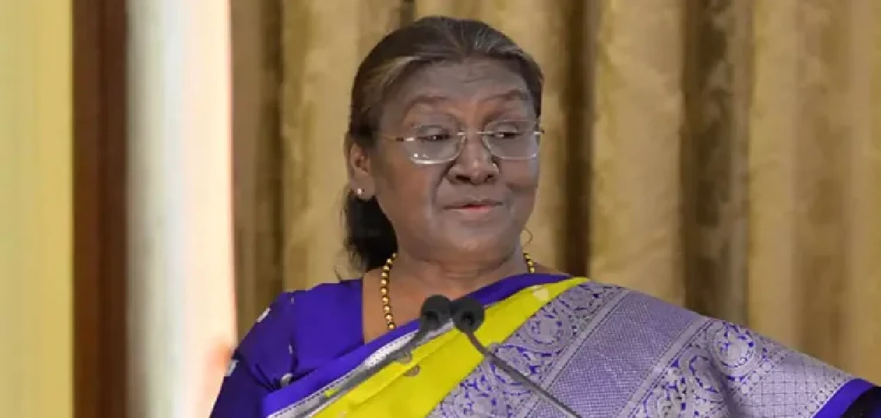 ৰাষ্ট্ৰপতি দ্ৰৌপদী মূৰ্মূ