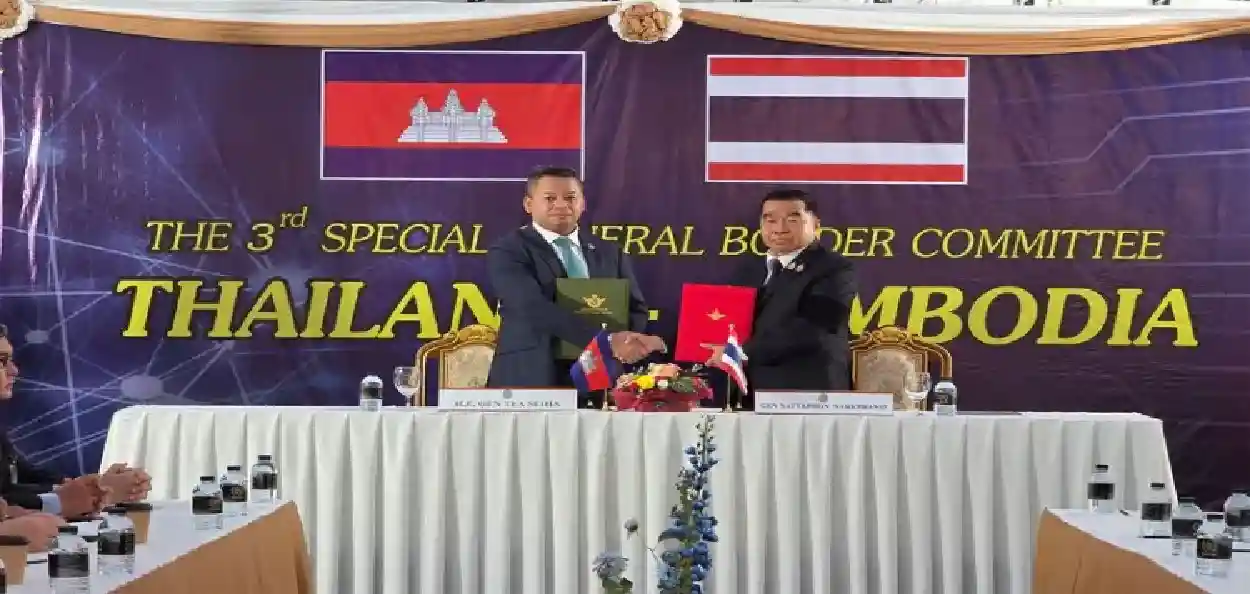 তাৎক্ষণিক যুদ্ধবিৰতিৰ বাবে সন্মতি প্ৰকাশ কম্বোডিয়া আৰু থাইলেণ্ডৰ