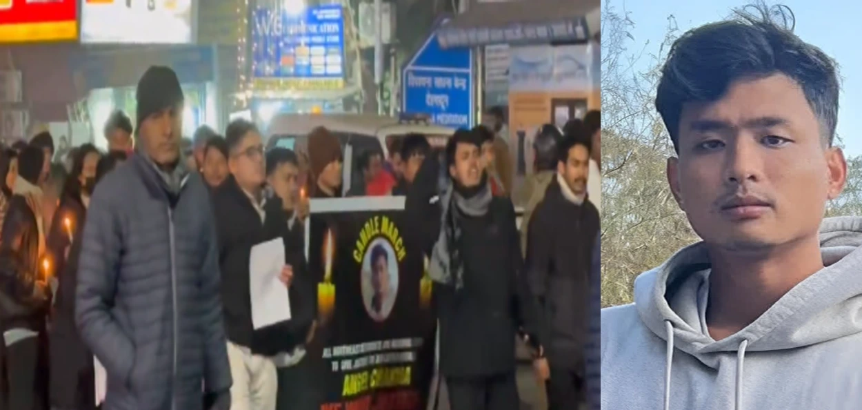 এঞ্জেল হত্যাৰ ন্যায়ৰ দাবীত ডেৰাডুনত উত্তৰ-পূবৰ শিক্ষাৰ্থীৰ প্ৰতিবাদ