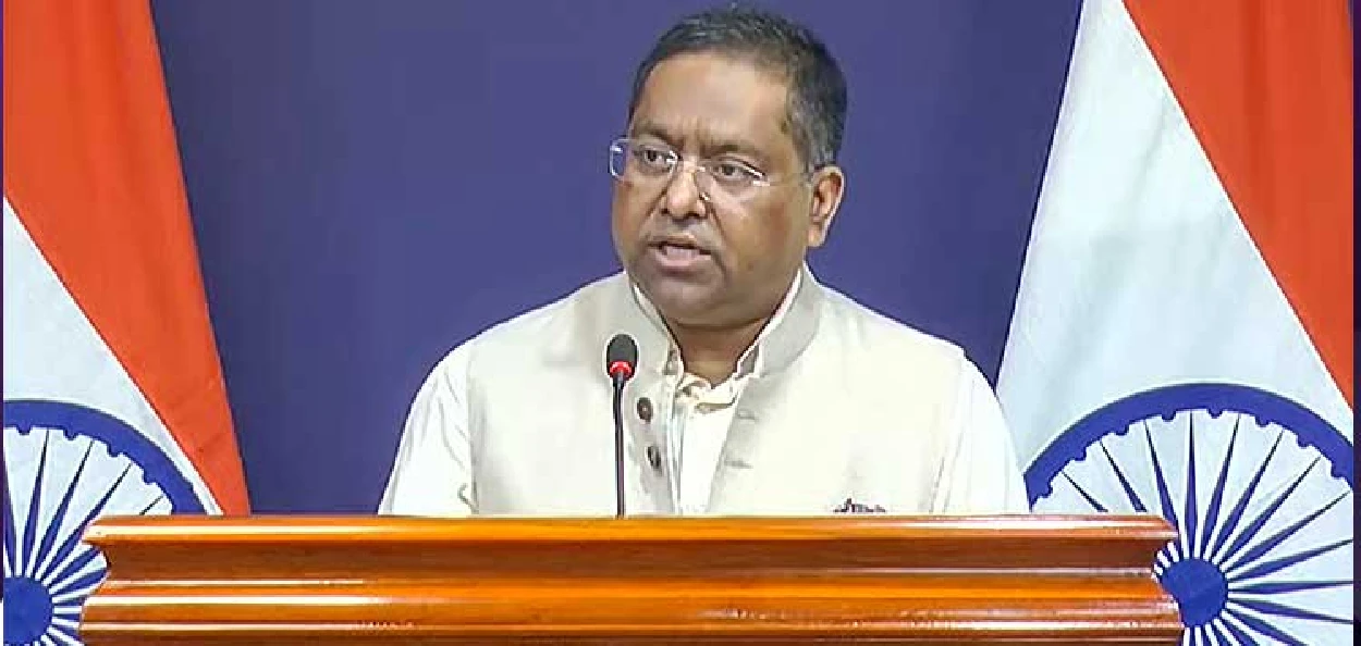 বৈদেশিক পৰিক্ৰমা মন্ত্ৰালয়ৰ চৰকাৰী মুখপাত্ৰ ৰণধীৰ জয়ছৱাল