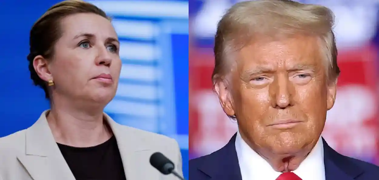 ডেনমাৰ্কৰ সাংসদ ৰাছমাছ জাৰ্লভ আৰু ড’নাল্ড ট্ৰাম্প