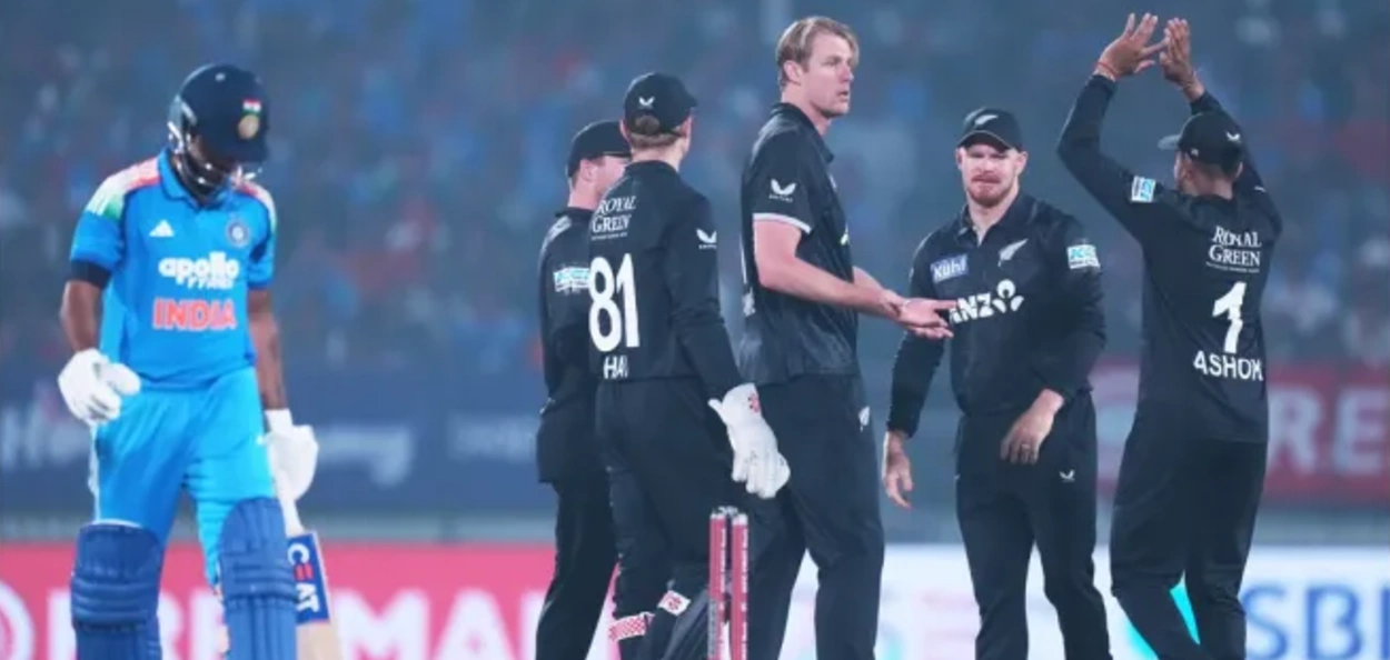 ভাৰতত প্ৰথমটো শৃংখলা জয় নিউজীলেণ্ডৰ