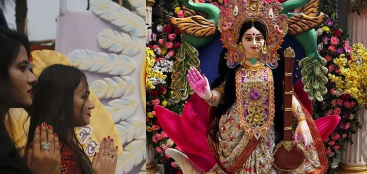 আজি সৰস্বতীৰ পূজা; বাগদেৱীৰ বন্দনাৰে মুখৰিত ৰাজ্যৰ শিক্ষানুষ্ঠান-প্ৰতিষ্ঠান