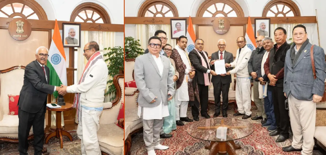 শপত গ্ৰহণ অনুষ্ঠানৰ প্ৰস্তুতিৰ মাজতে মণিপুৰত উপস্থিত খেমচান্দ