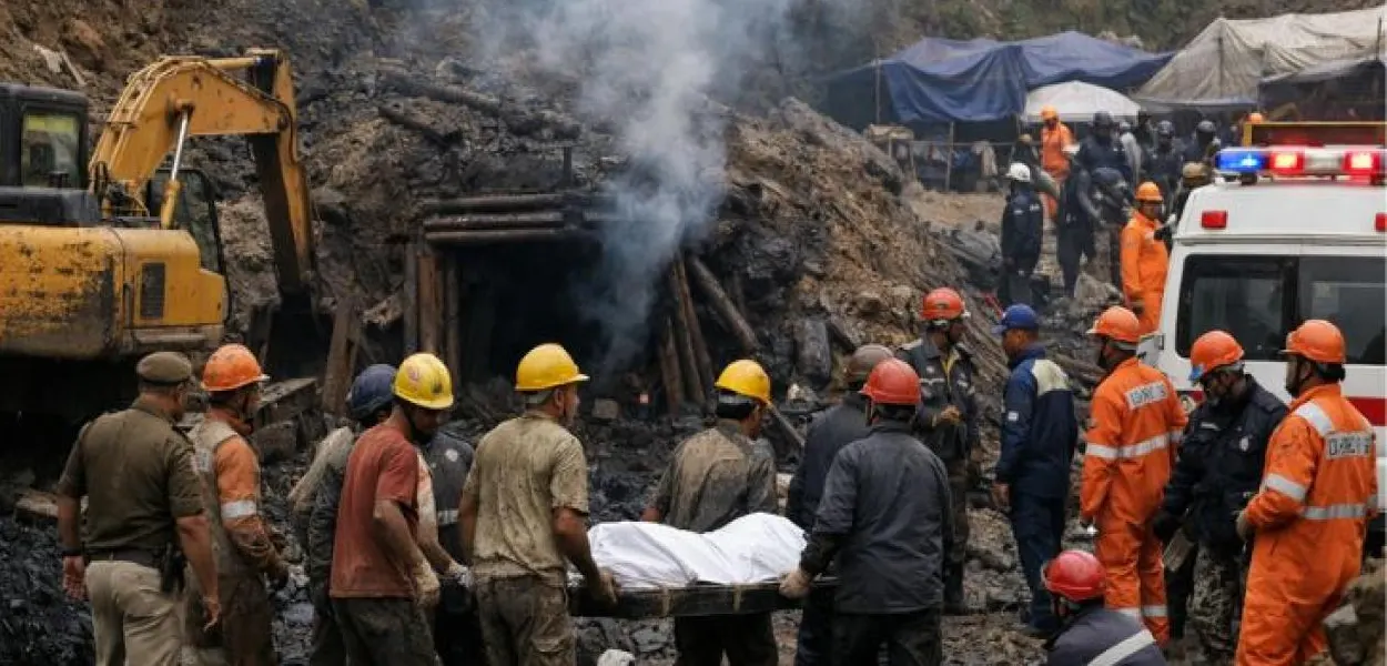 উদ্ধাৰ কৰা এটা মৃতদেহ