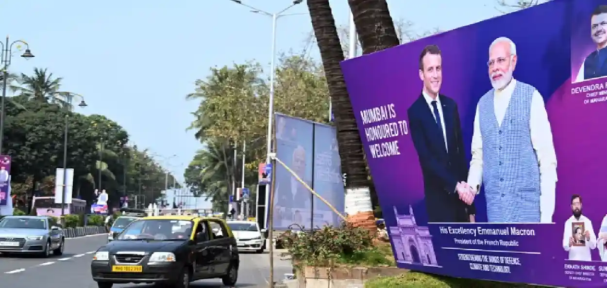 মুম্বাই ভ্ৰমণৰ পূৰ্বে ফ্ৰান্সৰ ৰাষ্ট্ৰপতি ইমানুৱেল মেক্ৰ'নক আদৰণি প্ৰধানমন্ত্ৰী নৰেন্দ্ৰ মোদীৰ