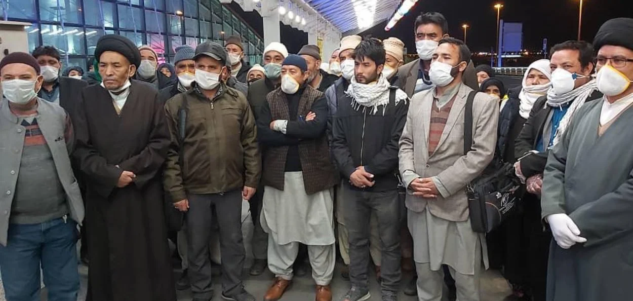 তেহৰানৰ পৰা ঘূৰি অহা ভাৰতৰ প্ৰথমটো দল