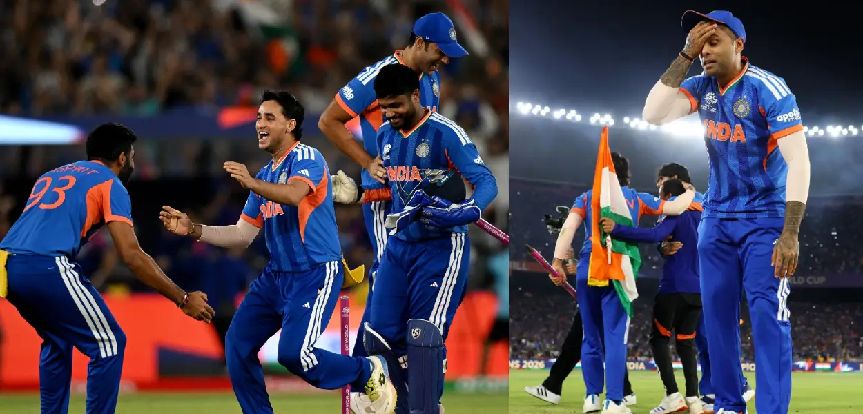 জয়ৰ পিছত উল্লাসিত ভাৰতীয় ক্ৰিকেটাৰসকল