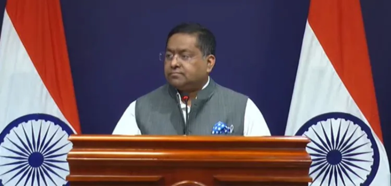 বৈদেশিক পৰিক্ৰমা মন্ত্ৰালয়ৰ মুখপাত্ৰ ৰণধীৰ জয়ছোৱাল