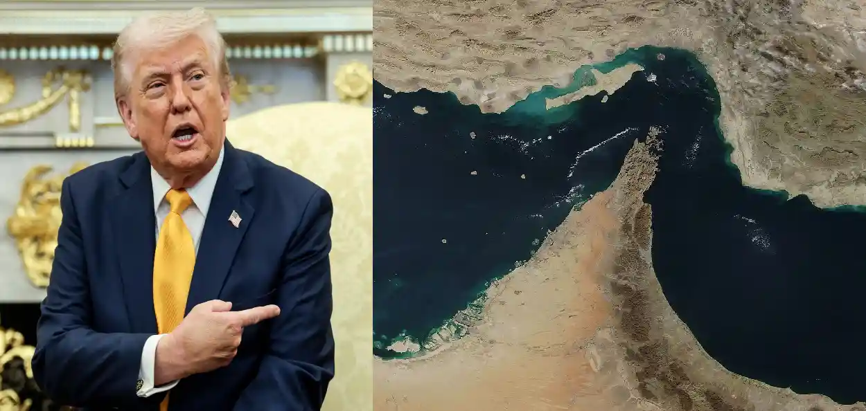 আমেৰিকাৰ ৰাষ্ট্ৰপতি ড’নাল্ড ট্ৰাম্প আৰু হৰমুজ জলদ্বীপ 